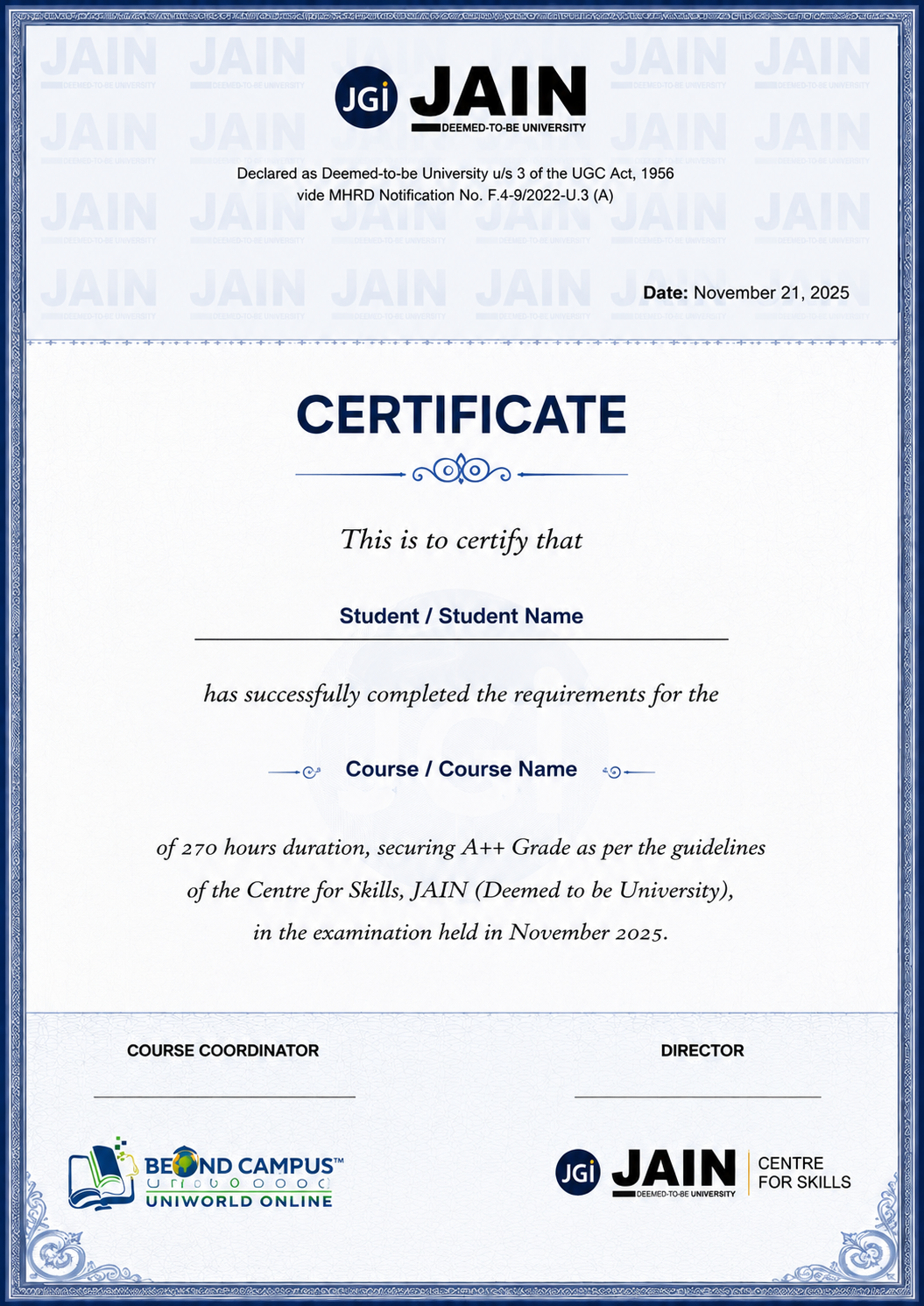 Certification Image