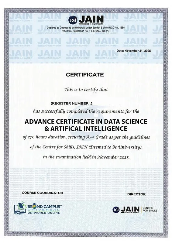 Certification Image