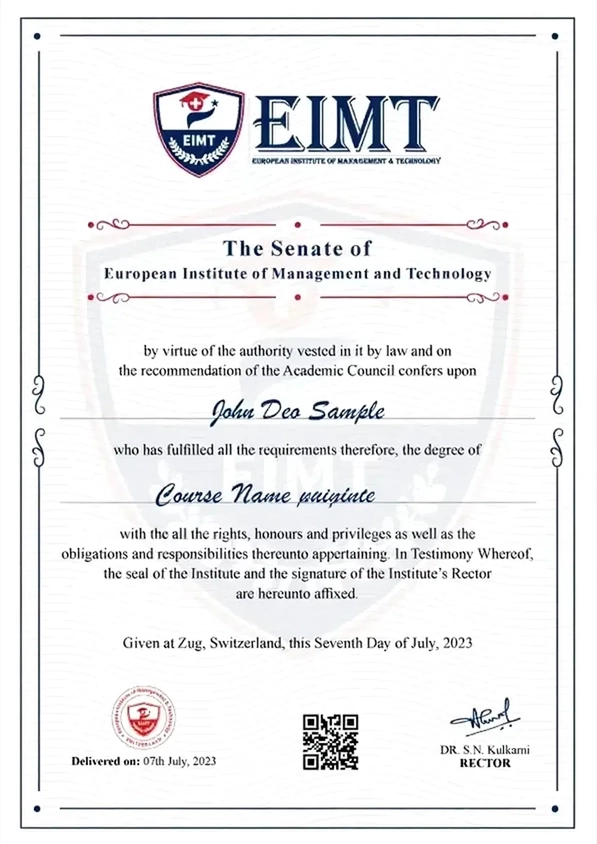 Certification Image