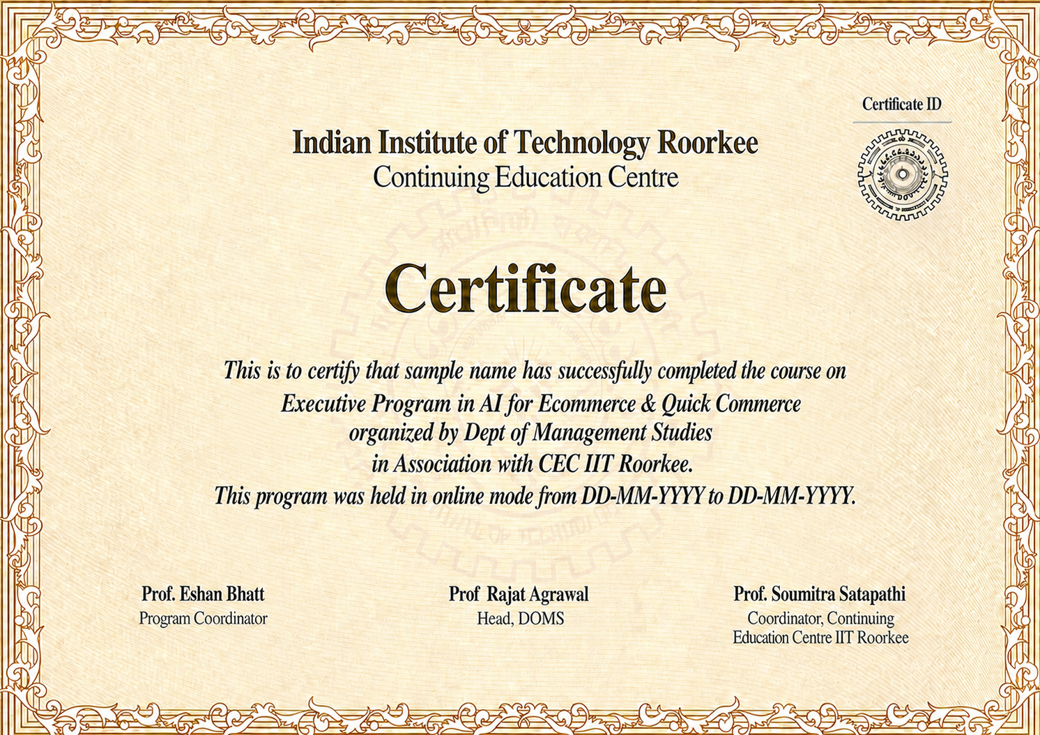 Certification Image
