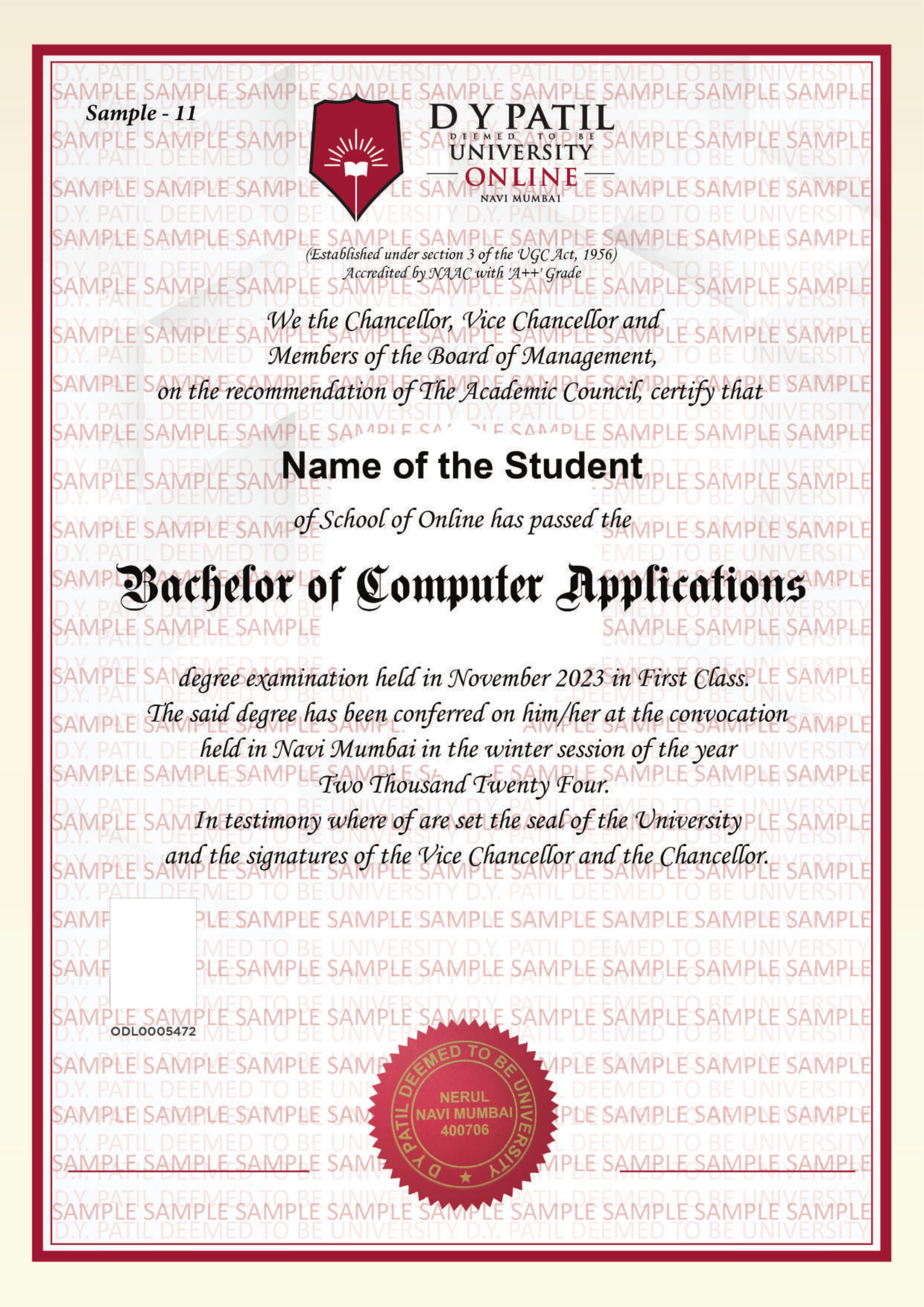 Certification Image