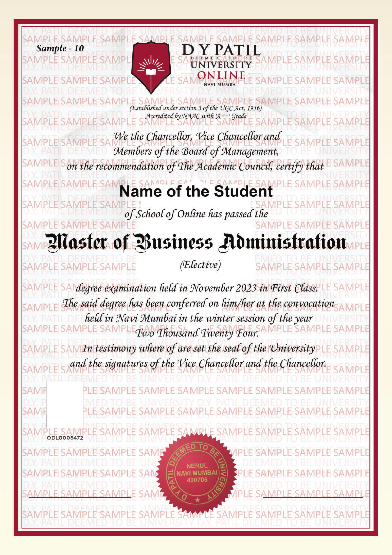 Certification Image